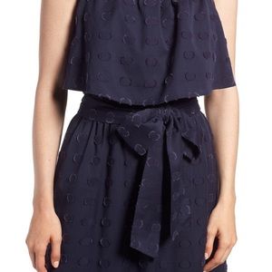 1901 CLIP DOT POPOVER MAXI DRESS